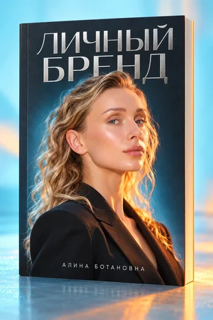 Обложка руководства «Личный бренд» с Алиной